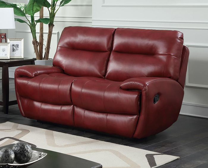 Bailey Leathergel & PU Two Seater Recliner - Click Image to Close